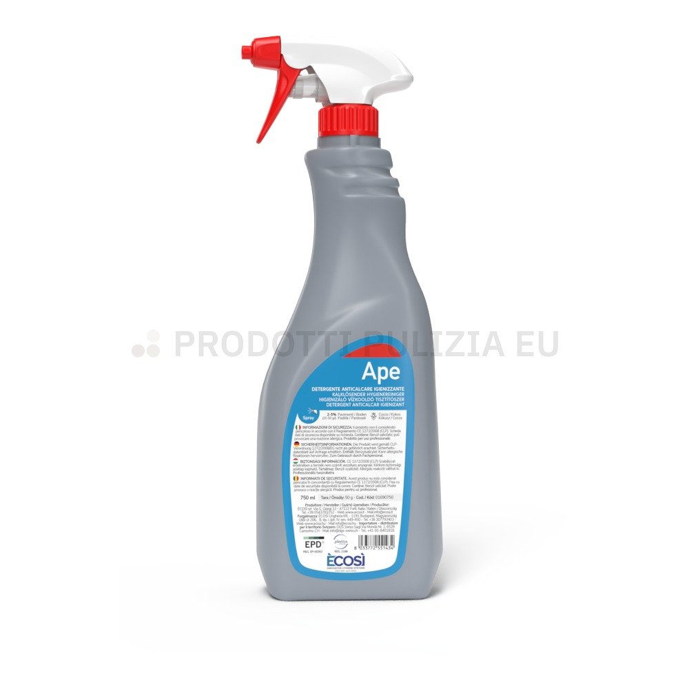 APE ÈCOSÌ - Detergente Anticalcare Igienizzante